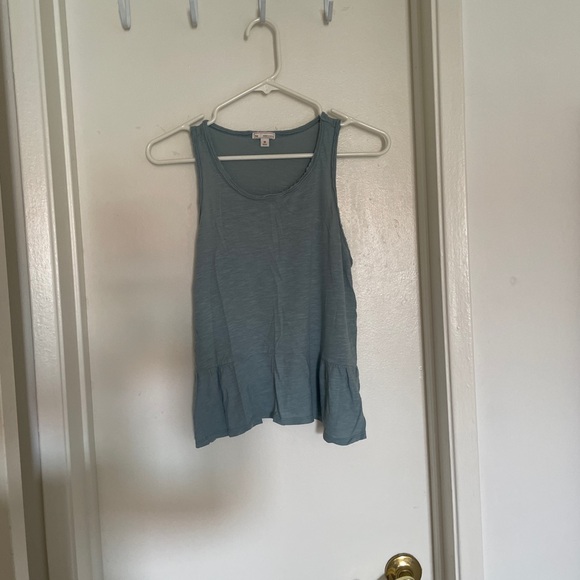 Gap Flowy Blue Tiered Tank - Picture 3 of 4
